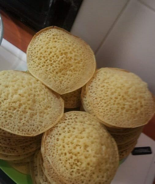 Cliquez pour zoomer ! Baghrir (crêpes mille trous) Thermomix par Ciissous