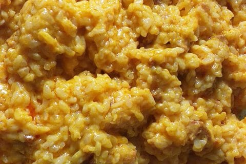 Cliquez pour zoomer ! Risotto au chorizo au Thermomix