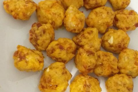 Cliquez pour zoomer ! Boulettes de poulet au chorizo au Thermomix