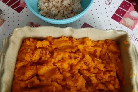 Cliquez pour zoomer ! Crumble de butternut au chorizo Thermomix par Pascale63