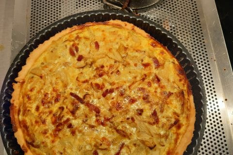 Cliquez pour zoomer ! Tarte fondante aux endives et au curry Thermomix par Pascale63