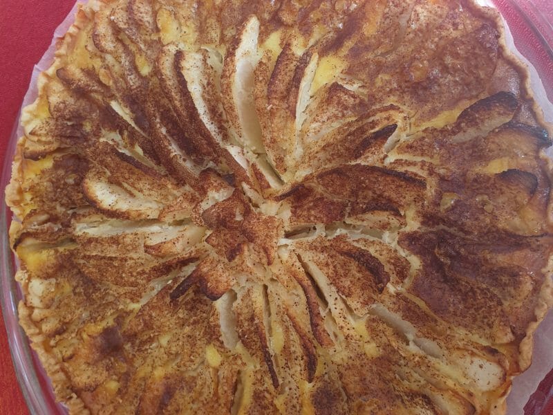 Cliquez pour zoomer ! Tarte normande aux pommes Thermomix par Nora_1