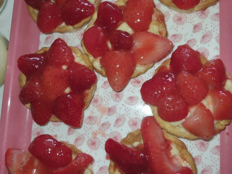 Cliquez pour zoomer ! Tarte aux fraises Thermomix par Gabinette