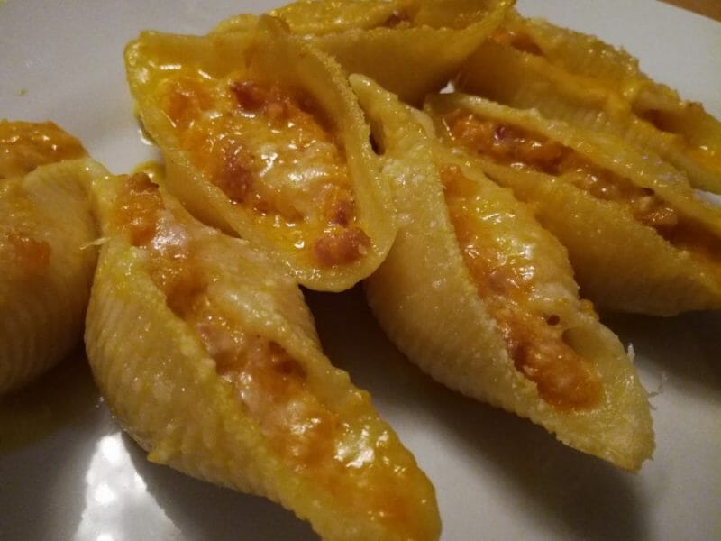 Cliquez pour zoomer ! Conchiglioni au potiron Thermomix par djinny