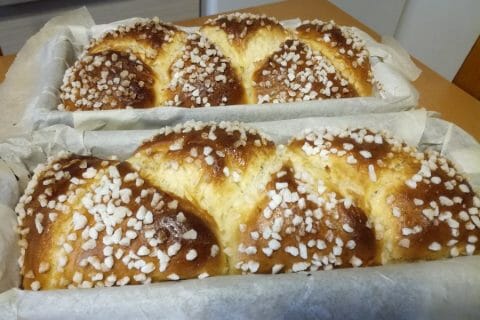 Cliquez pour zoomer ! Brioche tressée à la mie filante Thermomix par djinny