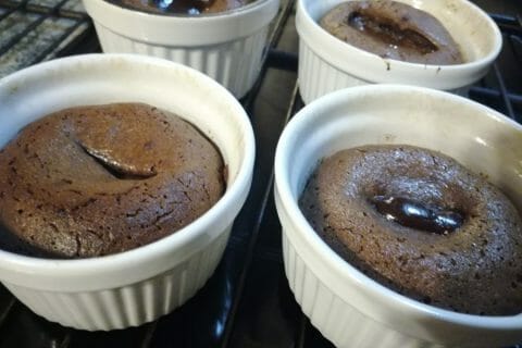 Cliquez pour zoomer ! Moelleux au chocolat cœur fondant Thermomix par djinny