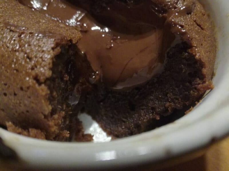 Cliquez pour zoomer ! Moelleux au chocolat cœur fondant Thermomix par djinny