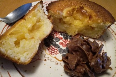 Cliquez pour zoomer ! Fondants au citron, coeur de lemon curd Thermomix par djinny