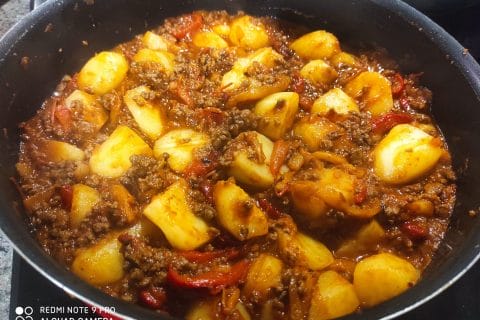 Cliquez pour zoomer ! Boeuf aux poivrons et pommes de terre Thermomix par djinny