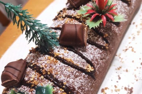 Cliquez pour zoomer ! Roulé au Kinder Bueno Thermomix par djinny