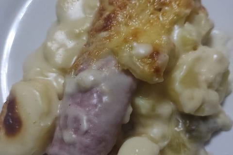 Cliquez pour zoomer ! Gratin de poireau au jambon Thermomix par djinny