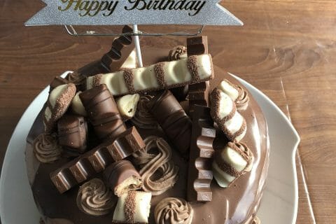 Cliquez pour zoomer ! Layer cake Kinder Bueno Thermomix par Arm_Elle