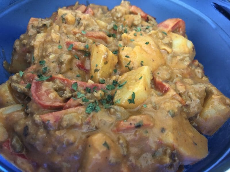 Cliquez pour zoomer ! Boeuf aux poivrons et pommes de terre Thermomix par Arm_Elle