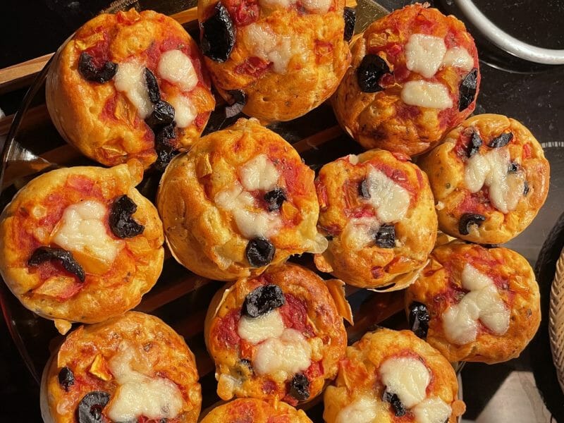 Cliquez pour zoomer ! Muffins salés façon pizza Thermomix par mitsou