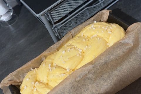 Cliquez pour zoomer ! Brioche tressée à la mie filante Thermomix par christellehh