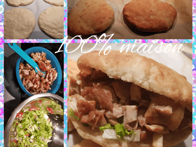 Cliquez pour zoomer ! Pain pita Thermomix par Develyne