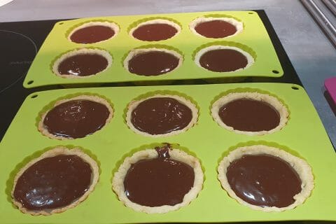 Cliquez pour zoomer ! Tartelettes chocolat et caramel beurre salé Thermomix par FatiB