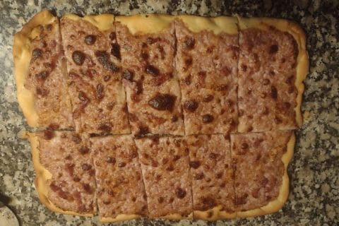 Cliquez pour zoomer ! Flammekueche traditionnelle Thermomix par nathalie_1909