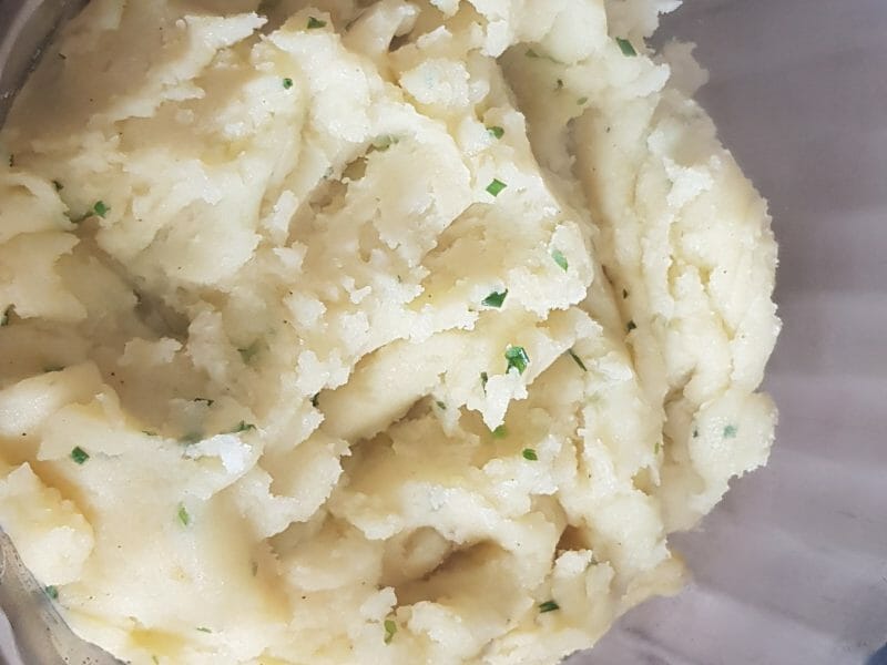 Cliquez pour zoomer ! Ecrasé de pommes de terre à l’huile d’olive Thermomix par Ek64