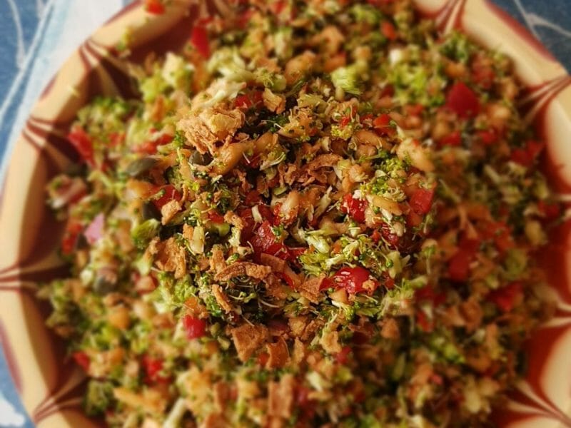 Cliquez pour zoomer ! Salade de brocolis Thermomix par Ek64