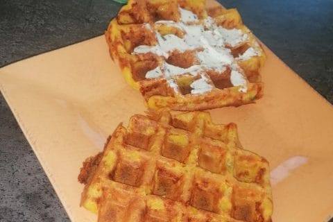 Cliquez pour zoomer ! Galette de butternut anti-gaspi Thermomix par Floemie