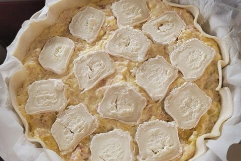 Cliquez pour zoomer ! Tarte courgette, jambon & chèvre Thermomix par Angélique