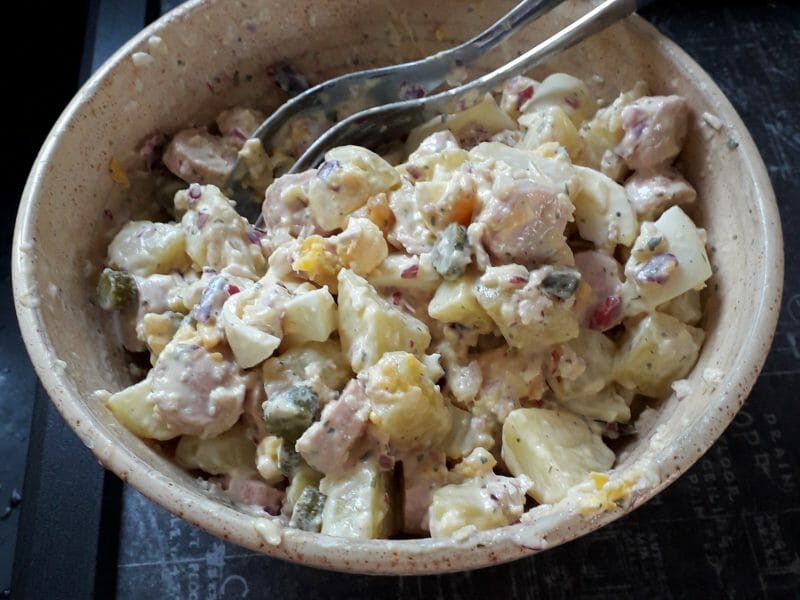 Cliquez pour zoomer ! Salade strasbourgeoise Thermomix par Bois des dames