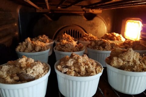 Cliquez pour zoomer ! Crumble pommes, poires et spéculoos Thermomix par Christel72