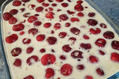 Cliquez pour zoomer ! Clafoutis aux cerises Thermomix par Christel72