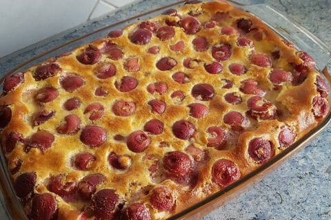 Cliquez pour zoomer ! Clafoutis aux cerises Thermomix par Christel72