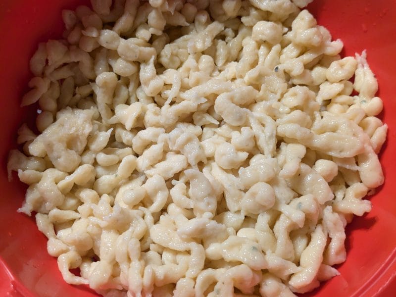 Cliquez pour zoomer ! Spaetzle Thermomix par Elise68