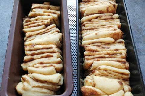 Cliquez pour zoomer ! Brioche à effeuiller à la cannelle Thermomix par Elise68