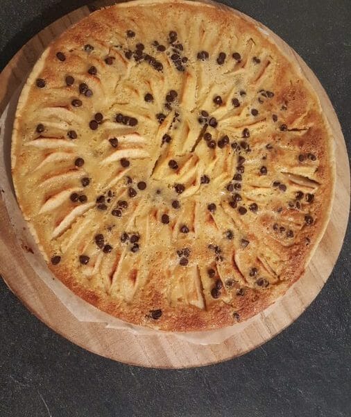 Cliquez pour zoomer ! Tarte normande aux pommes Thermomix par Fatijuju