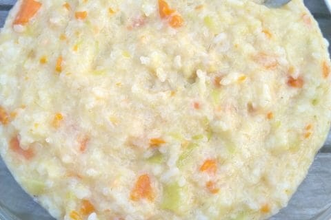 Cliquez pour zoomer ! Risotto carottes et saumon fumé Thermomix par ALine_biz