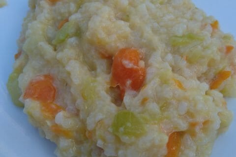 Cliquez pour zoomer ! Risotto carottes et saumon fumé Thermomix par ALine_biz