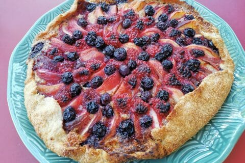 Cliquez pour zoomer ! Tarte rustique poire pécan Thermomix par campus59270