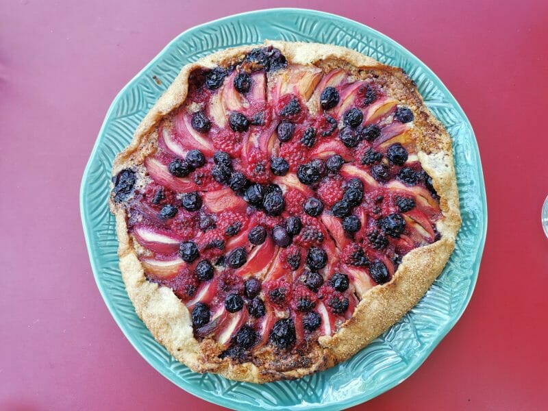 Cliquez pour zoomer ! Tarte rustique poire pécan Thermomix par campus59270