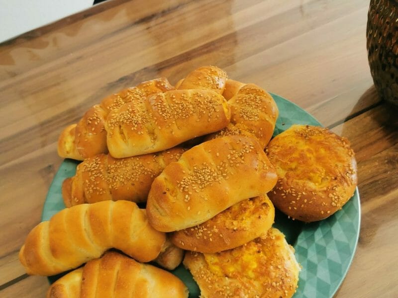 Cliquez pour zoomer ! Poğaça – Petits pains Turcs à la Feta Thermomix par Ni