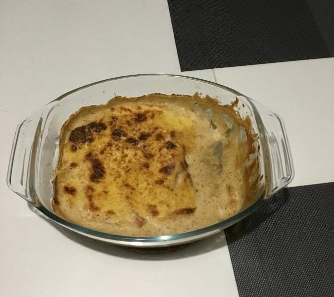 Gratin de poireau au jambon au Thermomix - Cookomix
