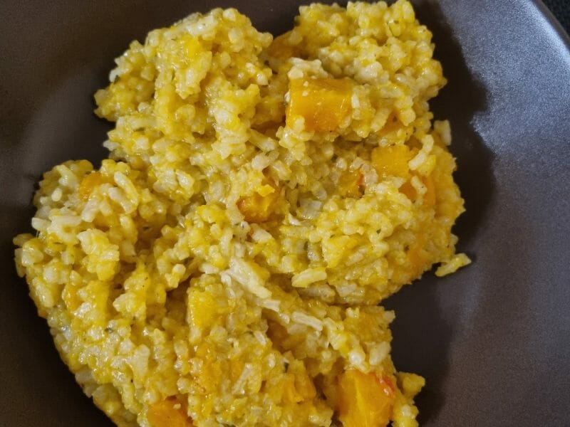 Cliquez pour zoomer ! Risotto au potimarron Thermomix par Solinee08