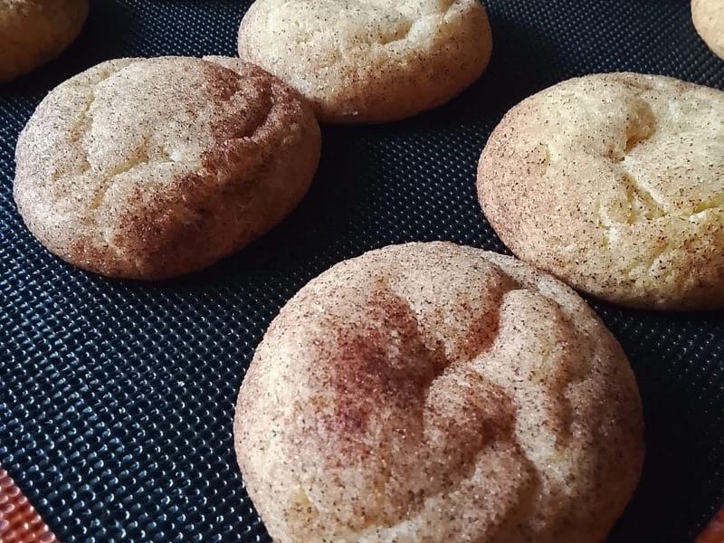 Cliquez pour zoomer ! Snickerdoodles – biscuits moelleux à la cannelle Thermomix par Sandyy57