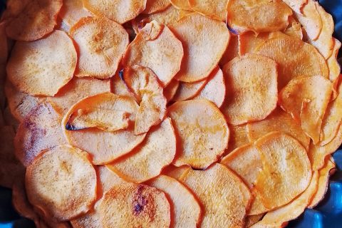 Cliquez pour zoomer ! Quiche à la patate douce, feta et jambon cru Thermomix par Sandyy57