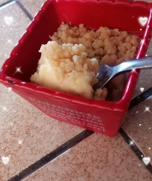 Cliquez pour zoomer ! Crumble au citron Thermomix par Sandyy57