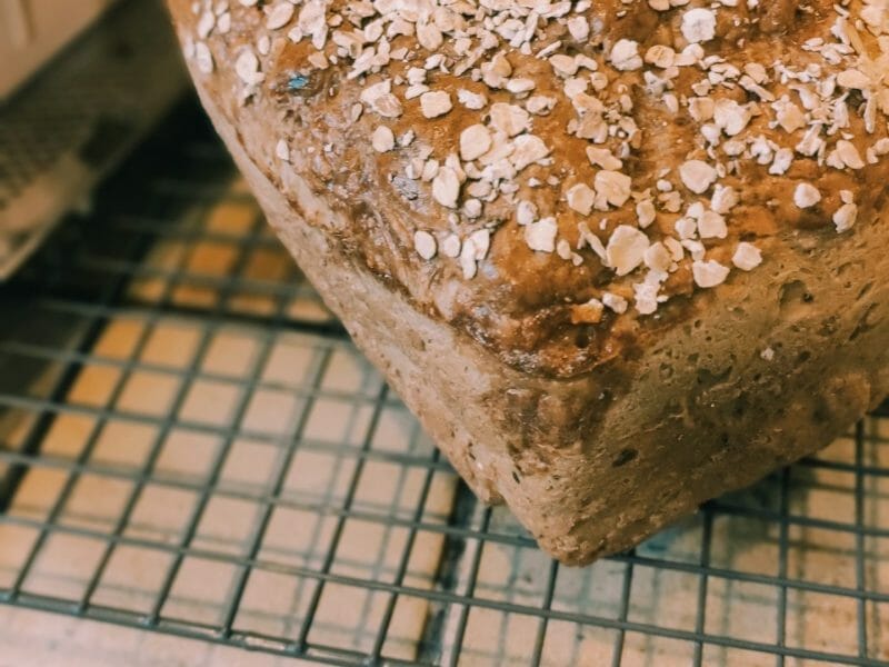 Cliquez pour zoomer ! Pain aux flocons d’avoine et au miel Thermomix par Sandyy57