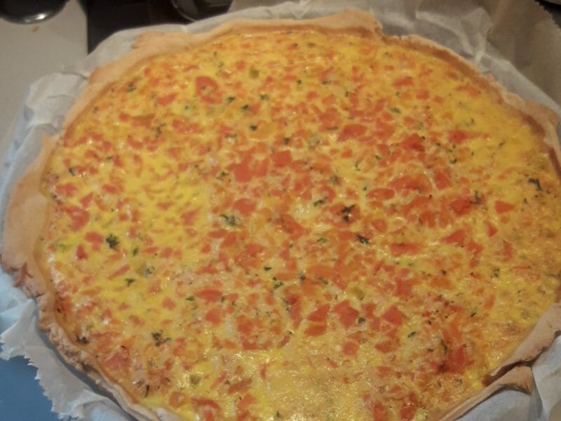 Cliquez pour zoomer ! Tarte à la carotte Thermomix par minascrap