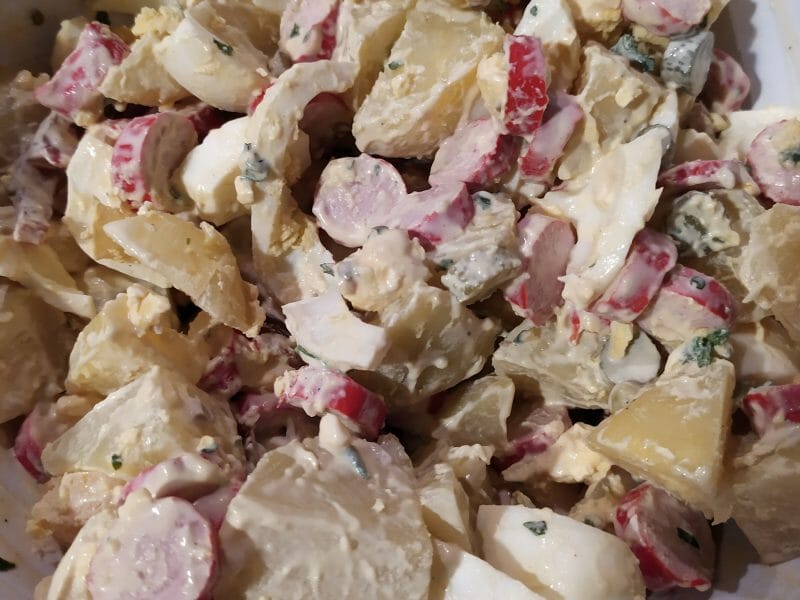 Cliquez pour zoomer ! Salade strasbourgeoise Thermomix par Ewilan