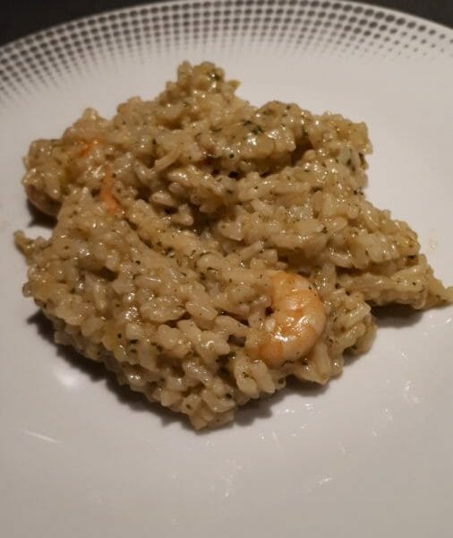Cliquez pour zoomer ! Risotto crevettes et curry Thermomix par Annaur