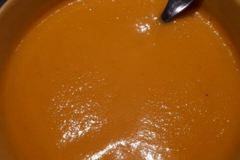 Cliquez pour zoomer ! Velouté de carottes au curry au Thermomix