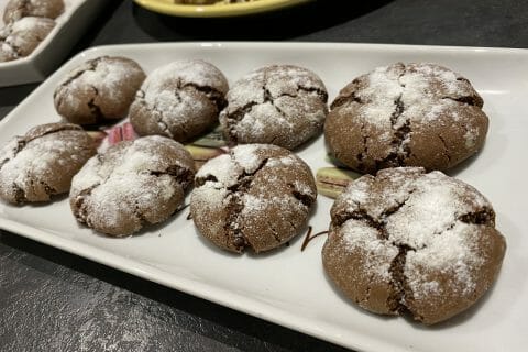 Cliquez pour zoomer ! Craquelés au chocolat Thermomix par Anthony Silva