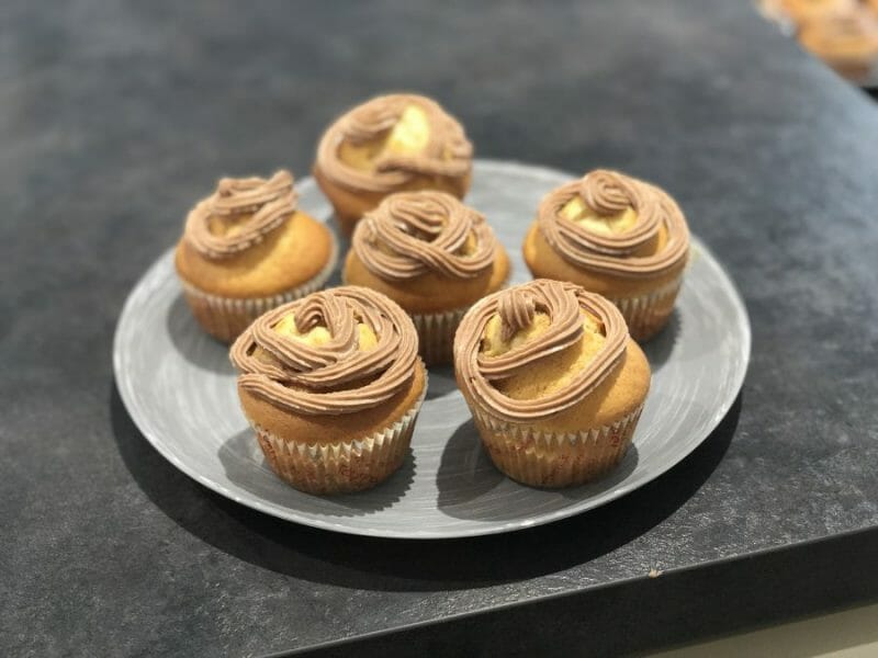 Cliquez pour zoomer ! Cupcakes au nutella Thermomix par Anthony Silva
